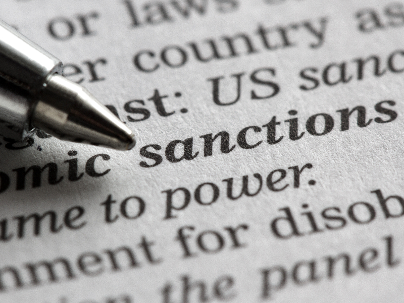 Sanctions in the Middle East and North Africa