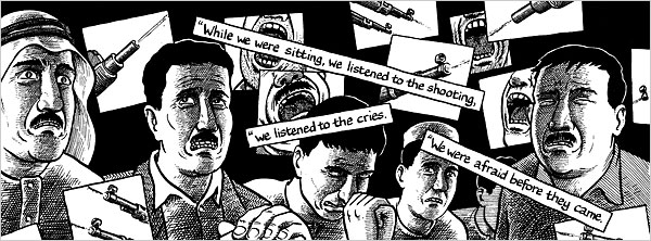 Illustration From “Footnotes in Gaza”