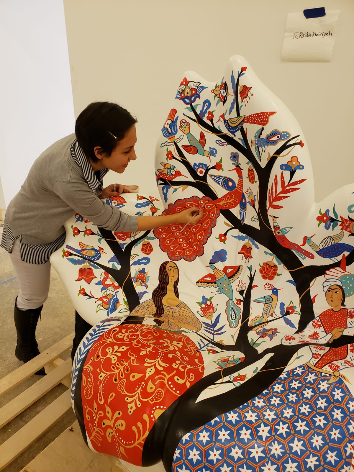 Interview with Iranian Illustrator Rashin Kheiriyeh - TeachMideast