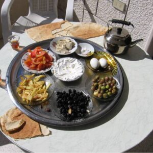 Typical Syrian Breakfast